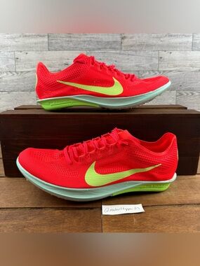 Nike ZoomX Dragonfly 2 Track Spikes Crimson Volt FD8413-600